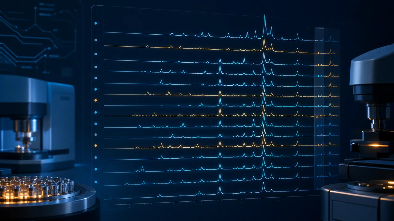 How to Overlay FTIR, Raman, and XRD Spectra