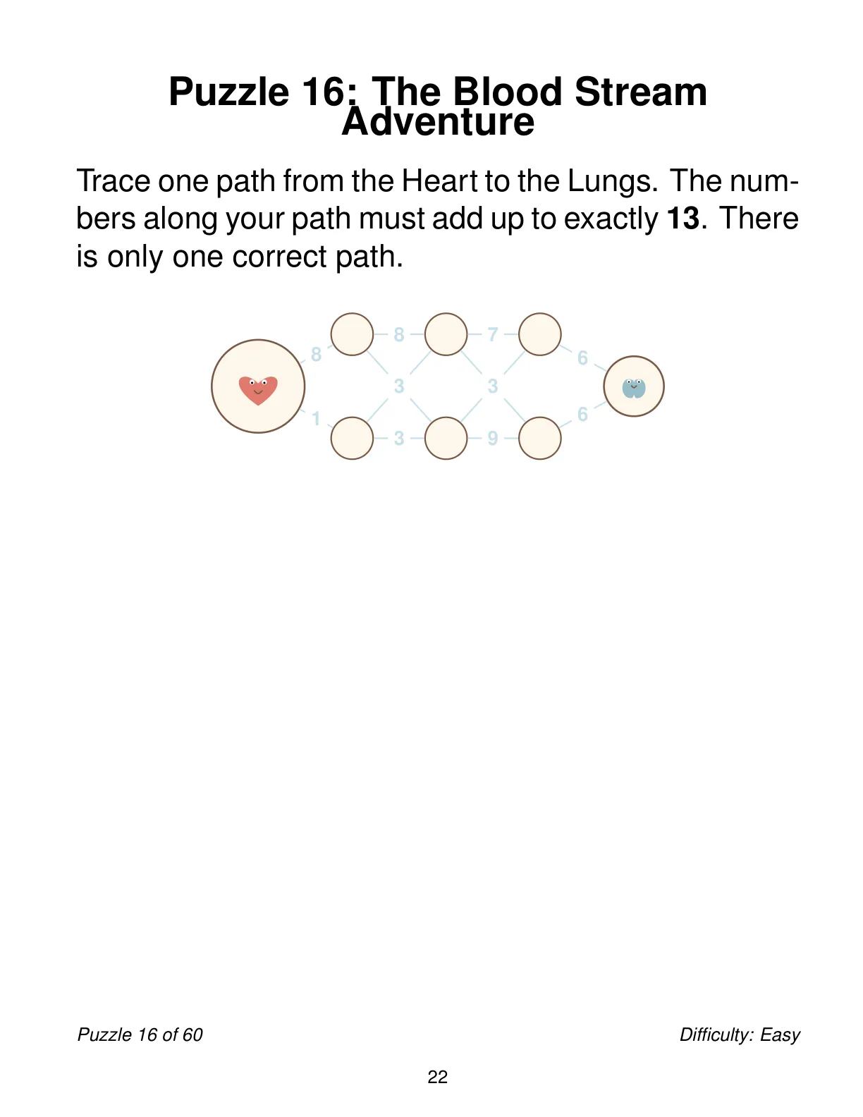 Maze puzzle page with a typical pathfinding challenge from the collection.