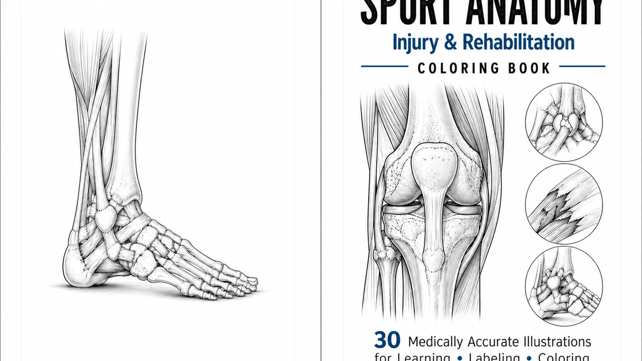 Why Coloring Might Be the Most Underrated Way to Learn Sports Anatomy